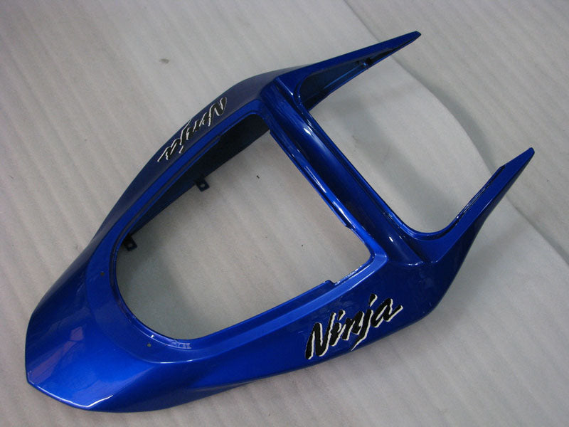 Kit de carénage bleu brillant style usine - NINJA ZX-6R 03-04