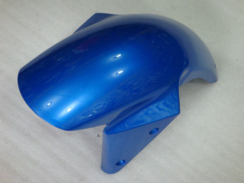 Kit de carénage bleu et noir style usine - NINJA ZX-6R 03-04