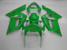 Charger l&#39;image dans la galerie, Kit de carénage vert brillant style usine - NINJA ZX-6R 03-04