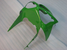 Charger l&#39;image dans la galerie, Kit de carénage vert et noir style usine - NINJA ZX-6R 03-04
