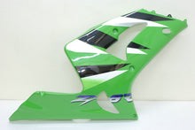 Charger l&#39;image dans la galerie, Kit de carénage vert et noir style usine - NINJA ZX-6R 03-04