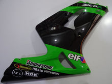 Charger l&#39;image dans la galerie, Kit de carénage noir et vert style usine - NINJA ZX-6R 03-04