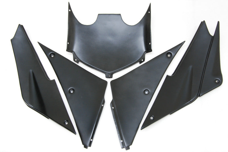 Flamme noire et rouge - Kit de carénage NINJA ZX-6R 05-06