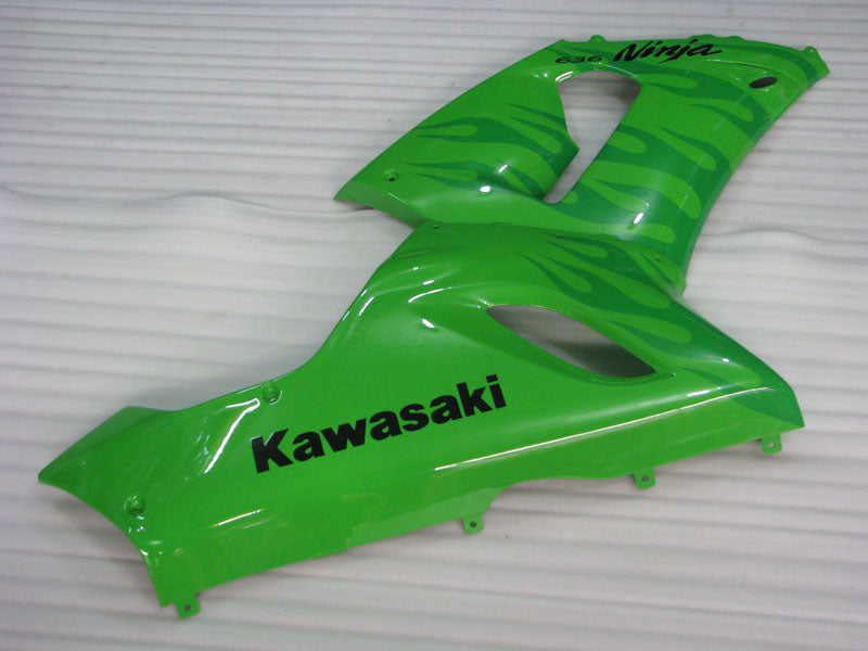 Flamme verte - Kit de carénage NINJA ZX-6R 05-06