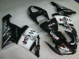 Kit de carénage Black and White West - NINJA ZX-6R 05-06