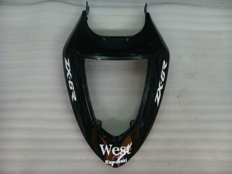 Kit de carénage Black and White West - NINJA ZX-6R 05-06