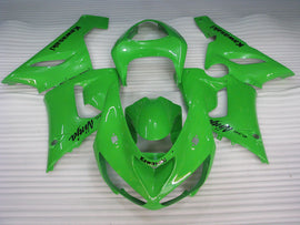 Kit de carénage All Green Factory Style - NINJA ZX-6R 05-06