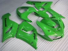 Charger l&#39;image dans la galerie, Kit de carénage All Green Factory Style - NINJA ZX-6R 05-06
