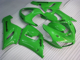 Kit de carénage All Green Factory Style - NINJA ZX-6R 05-06