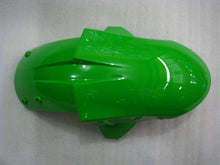 Charger l&#39;image dans la galerie, Kit de carénage vert et noir mat style usine - NINJA ZX-6R 05-06