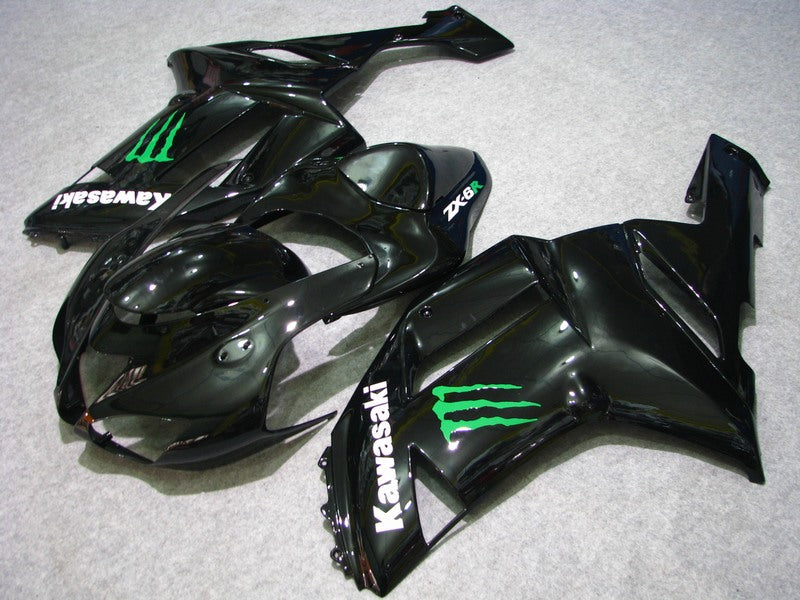 Kit de carénage Black Monster - NINJA ZX-6R 07-08