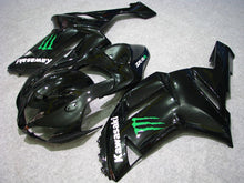 Charger l&#39;image dans la galerie, Kit de carénage Black Monster - NINJA ZX-6R 07-08
