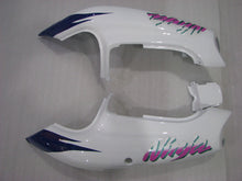 Charger l&#39;image dans la galerie, Kit de carénage vert et blanc bleu style usine - NINJA ZX-9R 94-97