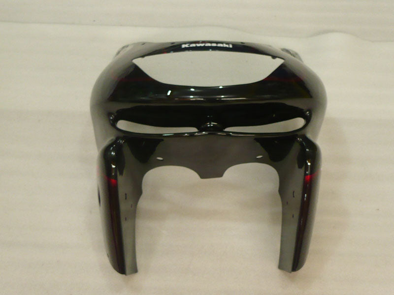 Flamme noire et rouge - Kit de carénage NINJA ZX-9R 98-99