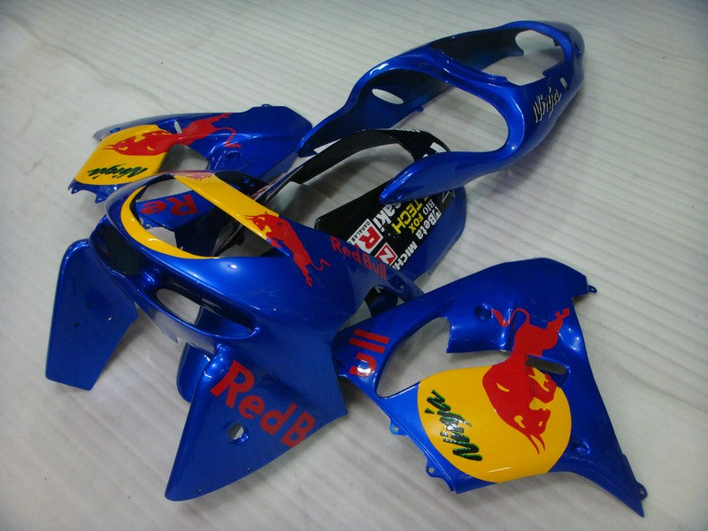 Kit de carénage Blue Red Bull - NINJA ZX-9R 98-99