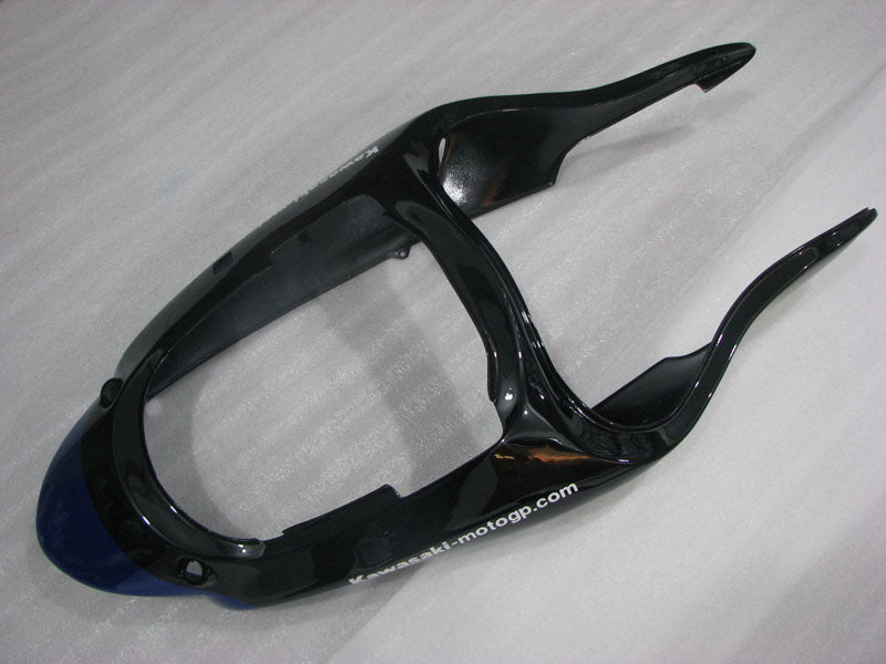 Kit de carénage bleu et noir style usine - NINJA ZX-9R 98-99