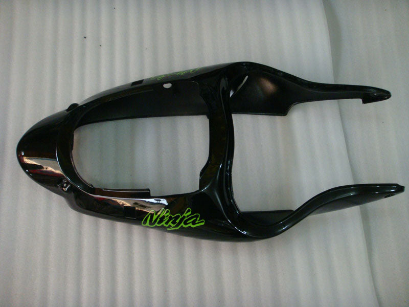 Kit de carénage vert et noir blanc style usine - NINJA ZX-9R 98-99