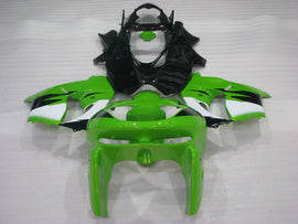Kit de carénage vert, noir et blanc style usine - NINJA ZX-9R 98-99