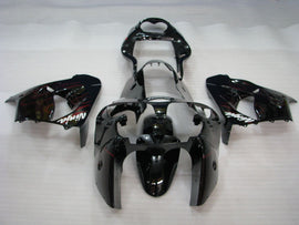Kit de carénage Black Red Flame - NINJA ZX-9R 00-01