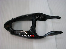Charger l&#39;image dans la galerie, Kit de carénage Black Red Flame - NINJA ZX-9R 00-01