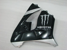 Charger l&#39;image dans la galerie, Black and Silver Monster - NINJA ZX-9R 02-03 Fairing Kit