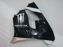 Charger l&#39;image dans la galerie, Black and Silver Monster - NINJA ZX-9R 02-03 Fairing Kit