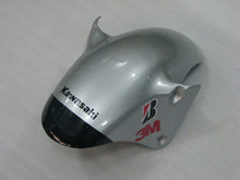 Charger l&#39;image dans la galerie, Black and Silver Monster - NINJA ZX-9R 02-03 Fairing Kit