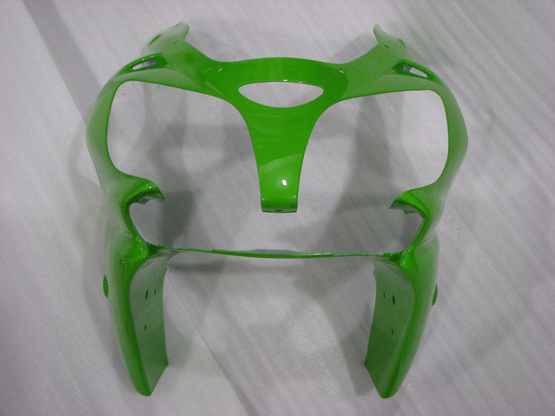 Green and Black Factory Style - NINJA ZX-9R 02-03 Fairing Kit