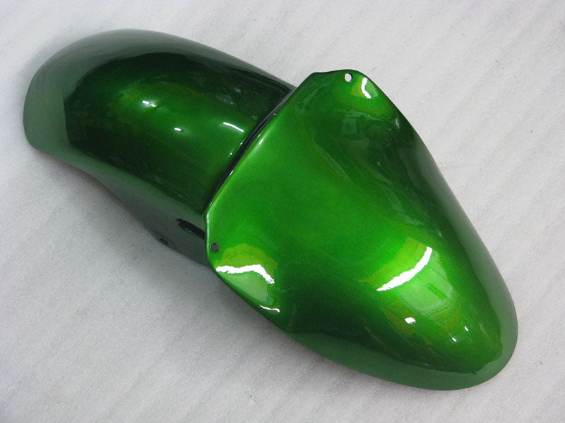 Kit de carénage vert brillant sans autocollants - NINJA ZX-9R 00-01