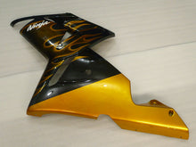 Charger l&#39;image dans la galerie, Black and Golden Flame - NINJA ZX-10R 04-05 Fairing Kit