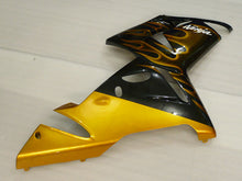 Charger l&#39;image dans la galerie, Black and Golden Flame - NINJA ZX-10R 04-05 Fairing Kit