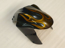 Charger l&#39;image dans la galerie, Black and Golden Flame - NINJA ZX-10R 04-05 Fairing Kit