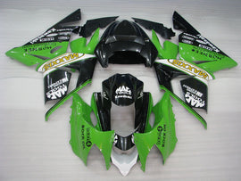 Green and Black MAXXIS - NINJA ZX-10R 04-05 Fairing Kit