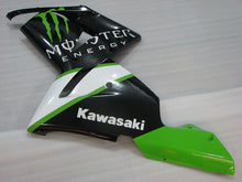 Charger l&#39;image dans la galerie, White and Black Green Monster - NINJA ZX-10R 04-05 Fairing Kit