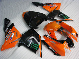 Orange and Black Monster - NINJA ZX-10R 04-05 Fairing Kit