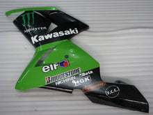 Charger l&#39;image dans la galerie, Green and Black Monster - NINJA ZX-10R 04-05 Fairing Kit