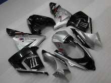 Charger l&#39;image dans la galerie, Silver and Black Monster - NINJA ZX-10R 04-05 Fairing Kit
