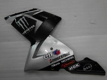 Charger l&#39;image dans la galerie, Silver and Black Monster - NINJA ZX-10R 04-05 Fairing Kit