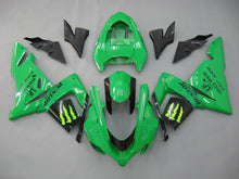 Charger l&#39;image dans la galerie, Green Black Monster - NINJA ZX-10R 04-05 Fairing Kit