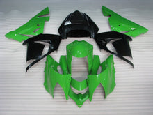 Charger l&#39;image dans la galerie, Green and Black No decals - NINJA ZX-10R 04-05 Fairing Kit