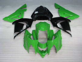 Green and Black No decals - NINJA ZX-10R 04-05 Fairing Kit