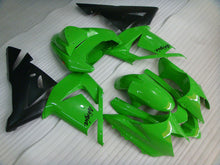 Charger l&#39;image dans la galerie, Green and Black Factory Style - NINJA ZX-10R 04-05 Fairing Kit