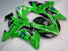 Charger l&#39;image dans la galerie, Green and Black alpinestars - NINJA ZX-10R 06-07 Fairing Kit