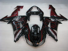 Charger l&#39;image dans la galerie, Black and Red Corona - NINJA ZX-10R 06-07 Fairing Kit