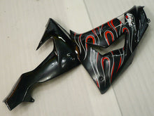 Charger l&#39;image dans la galerie, Black and Red Flame - NINJA ZX-10R 06-07 Fairing Kit