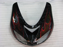 Charger l&#39;image dans la galerie, Black Red Flame - NINJA ZX-10R 06-07 Fairing Kit
