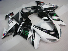 Charger l&#39;image dans la galerie, White and Black Monster - NINJA ZX-10R 06-07 Fairing Kit