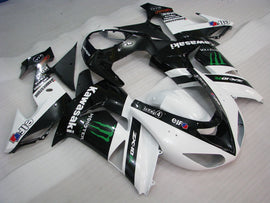 White and Black Monster - NINJA ZX-10R 06-07 Fairing Kit