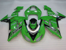 Charger l&#39;image dans la galerie, Green and Black Pirelli - NINJA ZX-10R 06-07 Fairing Kit