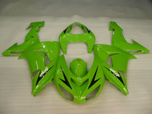 Charger l&#39;image dans la galerie, Green and Black Factory Style - NINJA ZX-10R 06-07 Fairing Kit